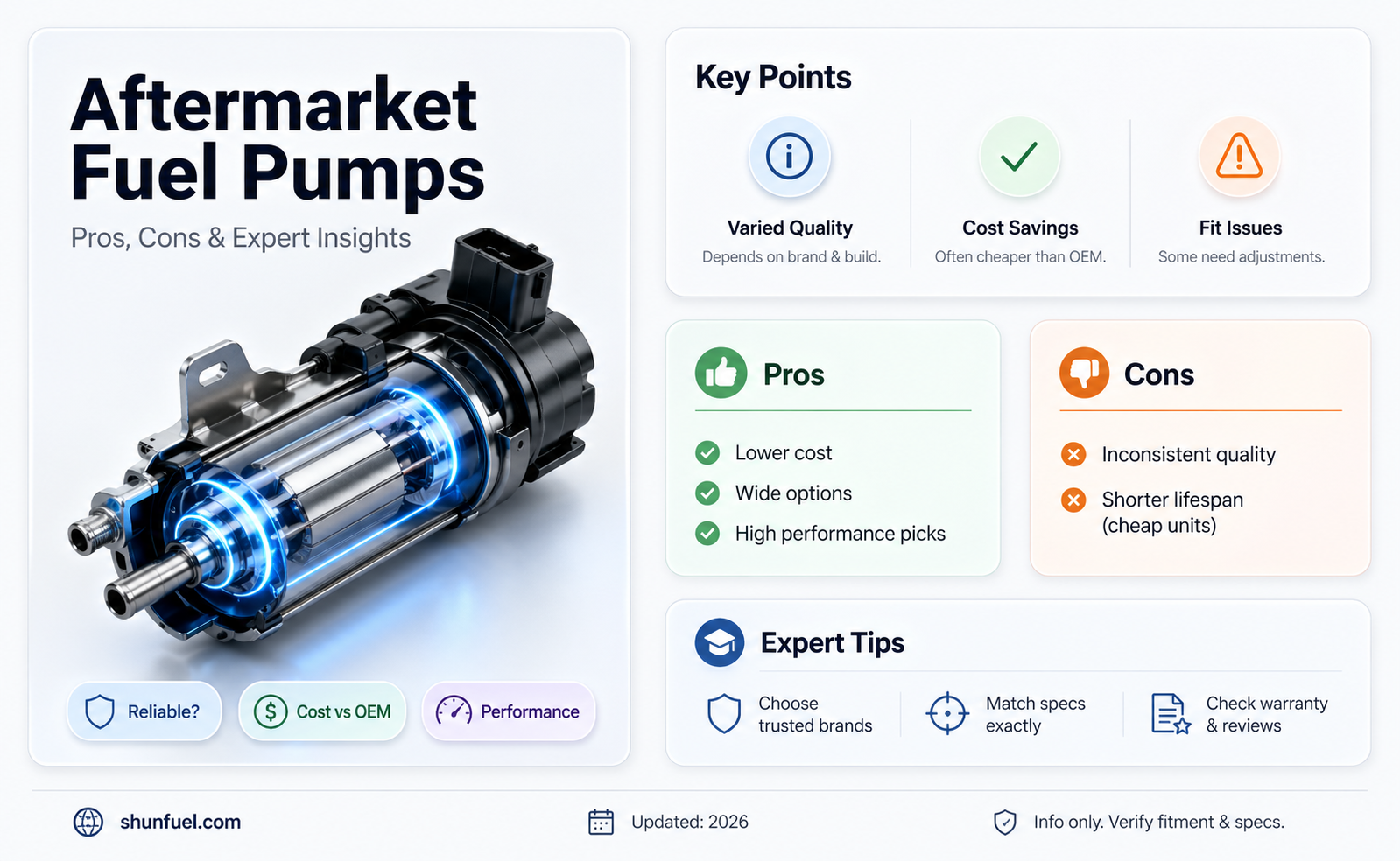 are aftermarket fuel pumps any good