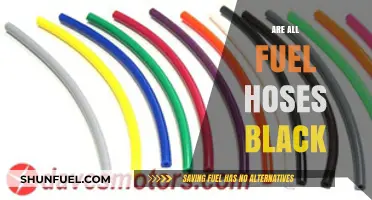 Are All Fuel Hoses Black? Exploring Color Variations and Purposes