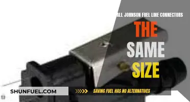 Johnson Fuel Line Connectors: Universal Size or Unique?