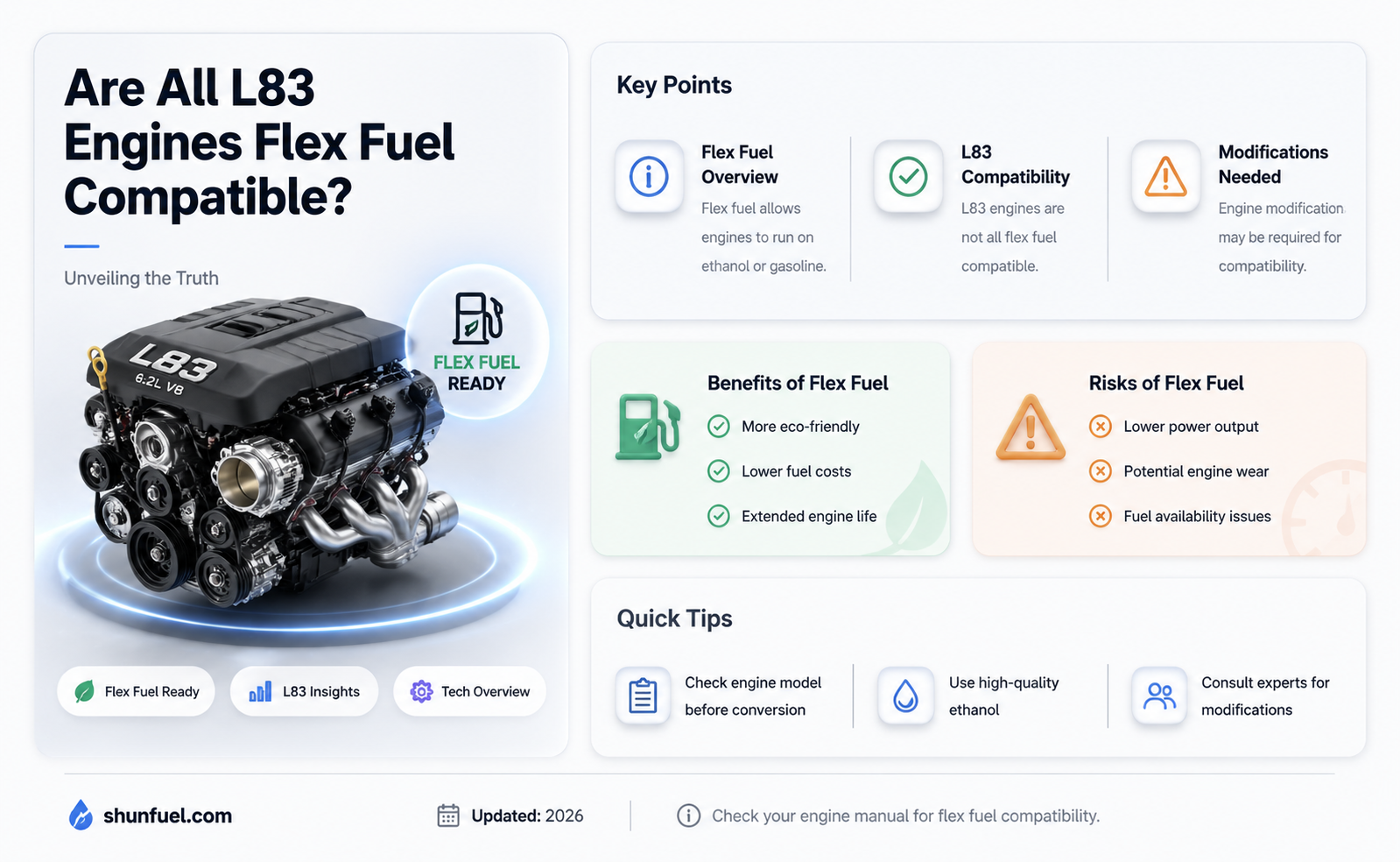 are all l83 flex fuel