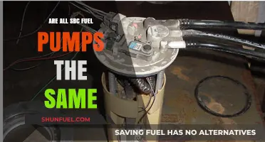 Are All SBC Fuel Pumps Identical? Key Differences Explained