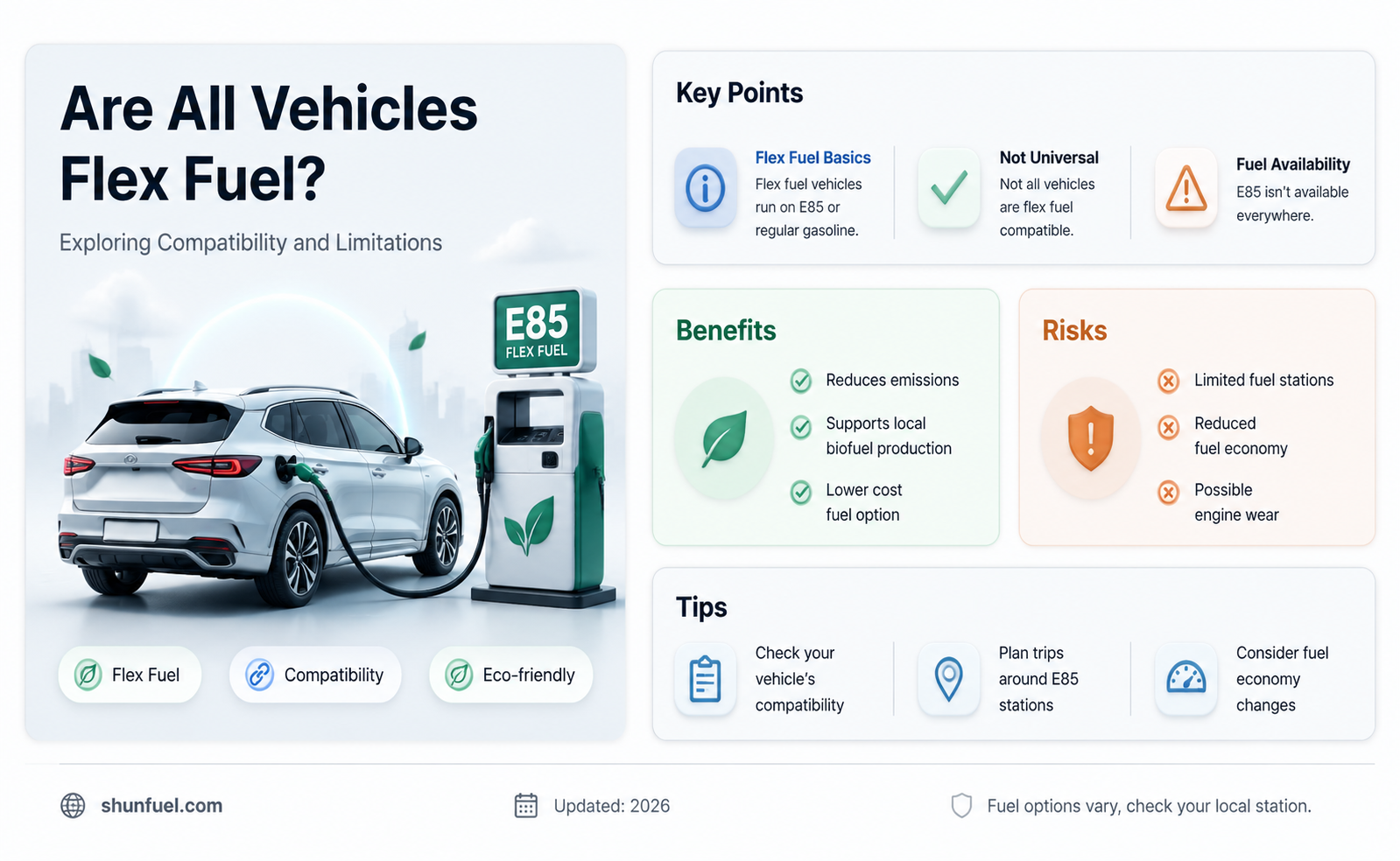 are all vehicles flex fuel