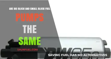 Big Block vs. Small Block Fuel Pumps: Are They Interchangeable?