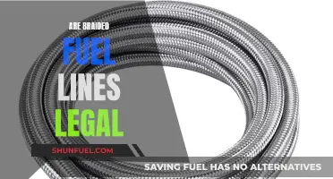 Are Braided Fuel Lines Legal? Unraveling the Rules