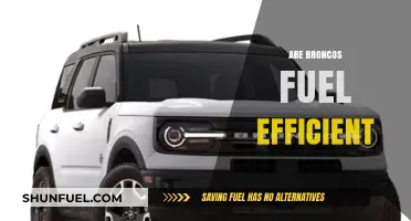 Are Broncos Fuel Efficient? Exploring Mileage and Performance Trade-Offs