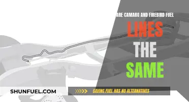 Camaro vs. Firebird: Unraveling Fuel Line Differences