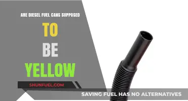 Why Are Diesel Fuel Containers Yellow?