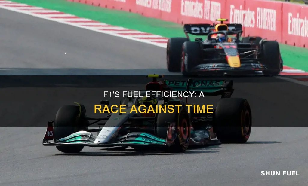 are f1 cars fuel efficient