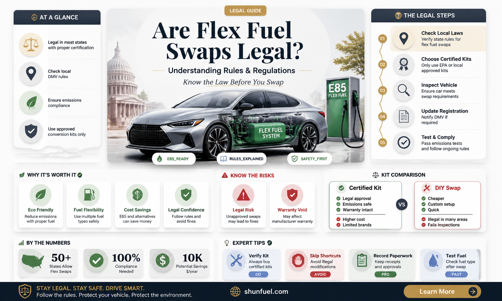 are flex fuel swaps legal