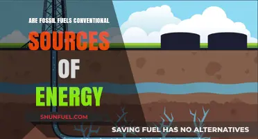 Fossil Fuels: Conventional Energy Sources or Not?