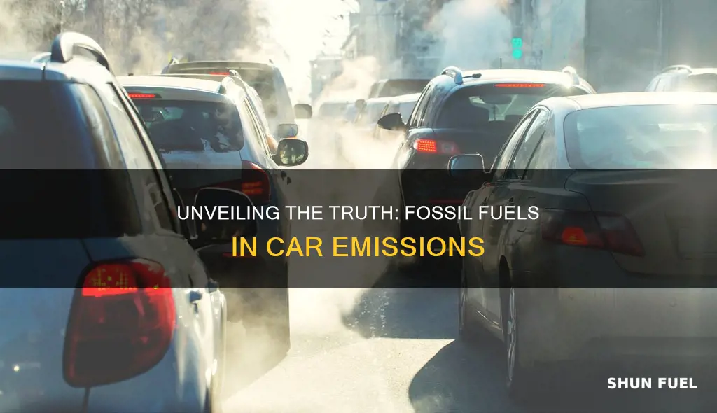 are fossil fuels in car emissions