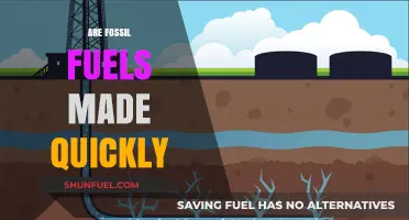 How Fossil Fuels Are Made: A Slow Process