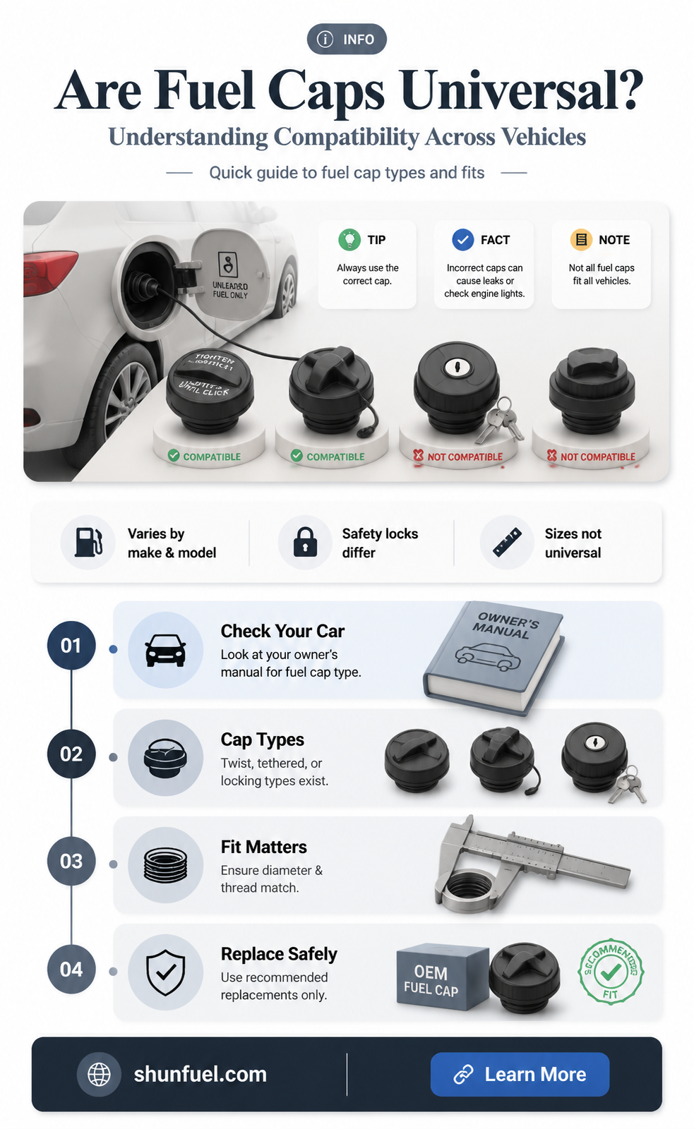 are fuel caps universal