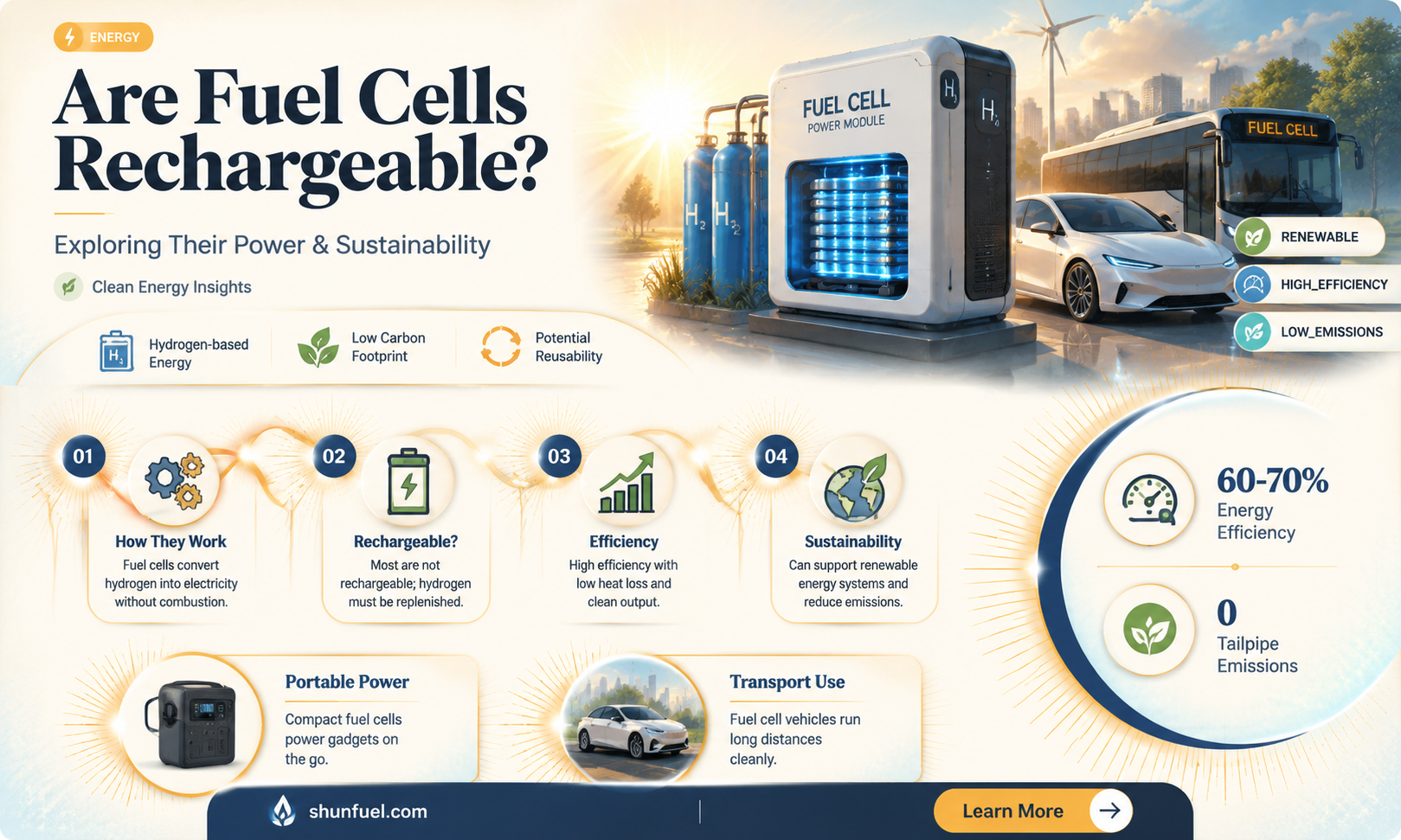 are fuel cells rechargeable