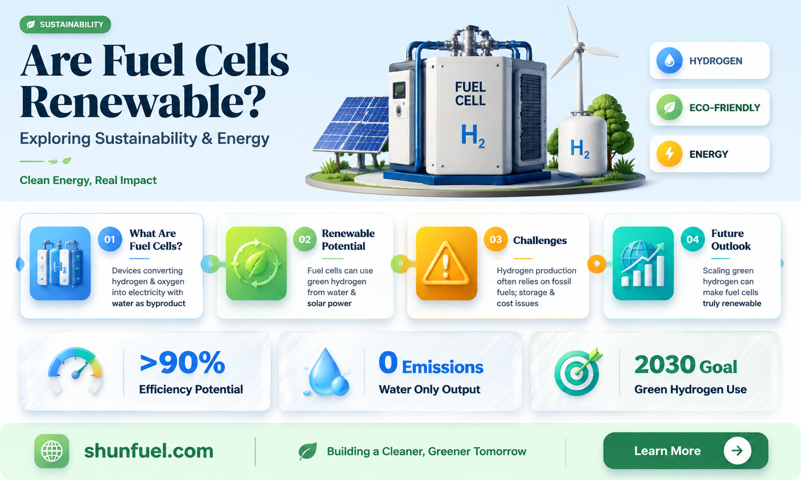 are fuel cells renewable