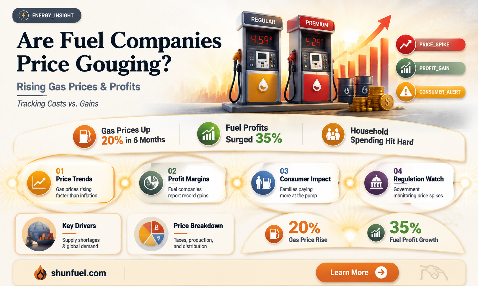 are fuel companies price gouging
