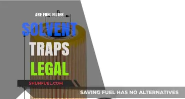 Fuel Filter Solvent Traps: Are They Legal?