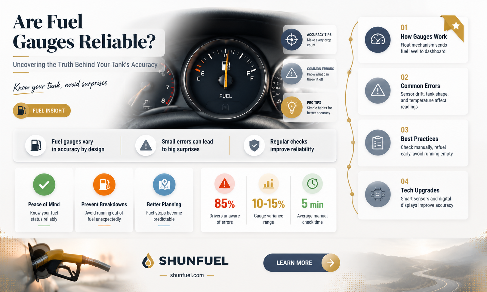 are fuel gauges accurate