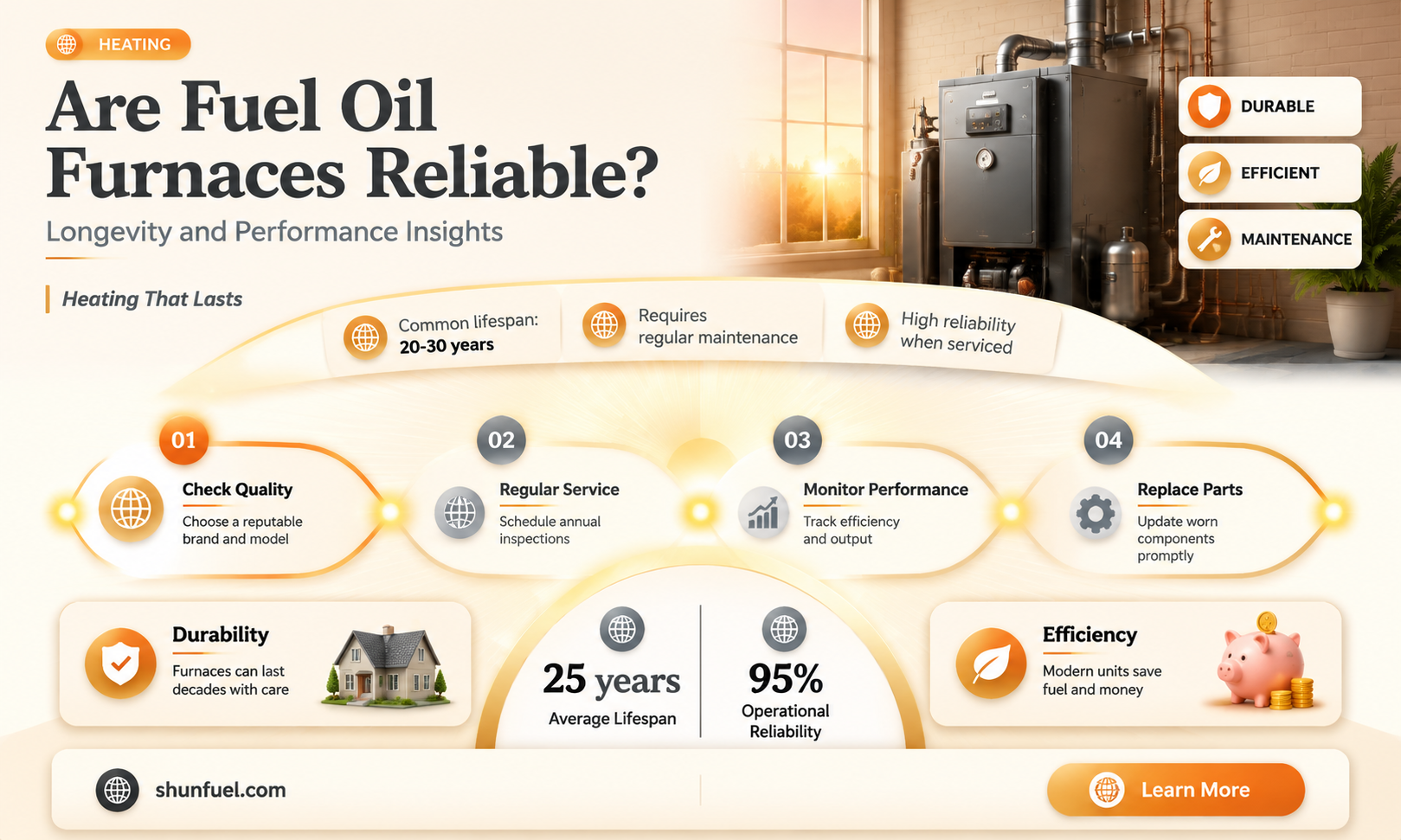are fuel oil furnaces reliable