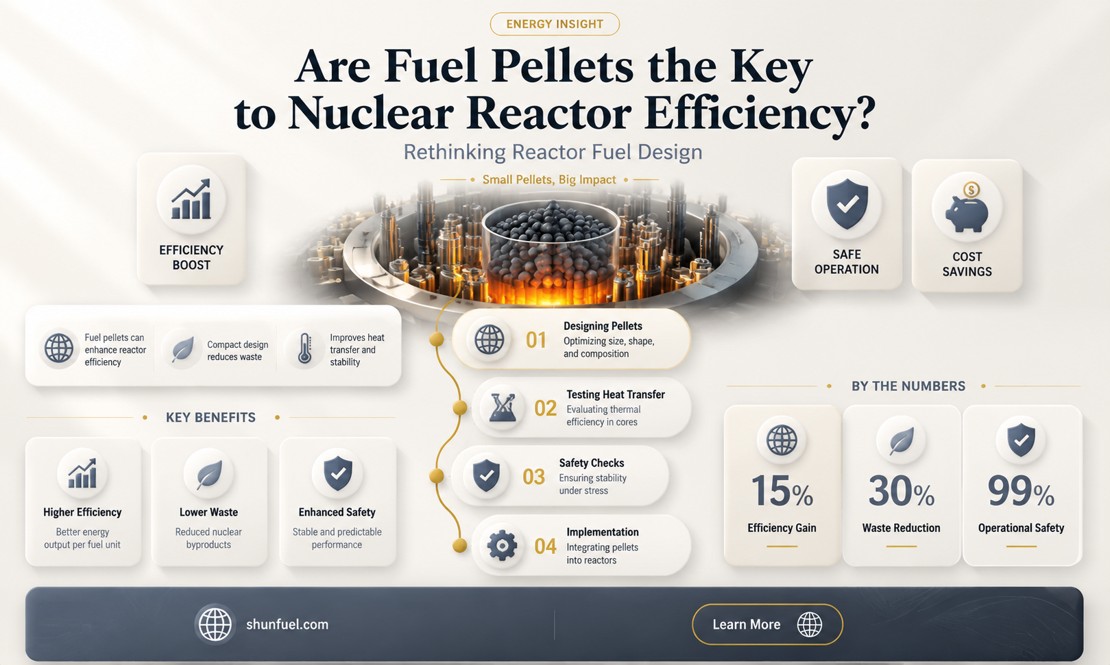 are fuel pellets used in nuclear reactor