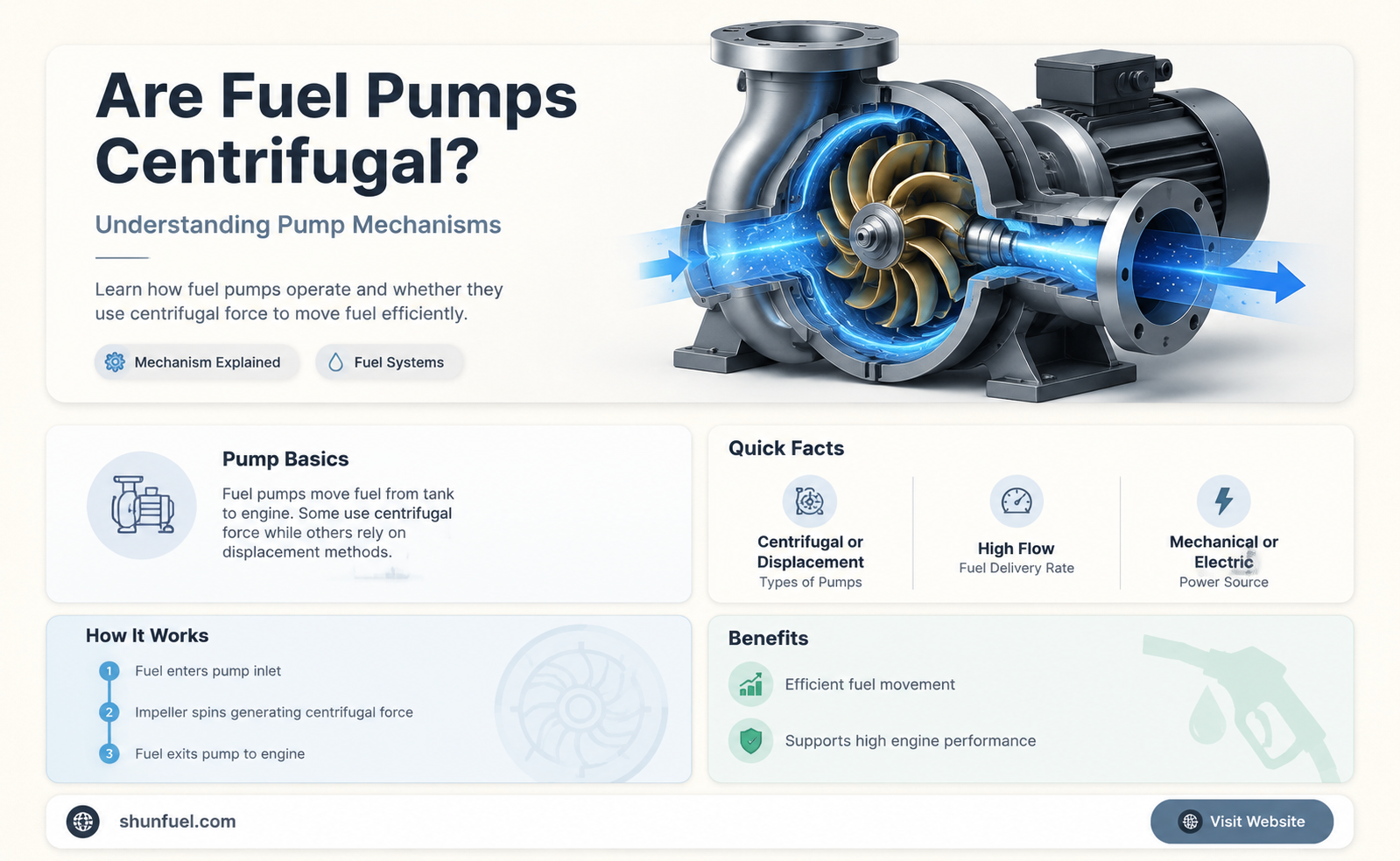 are fuel pumps centrifugal