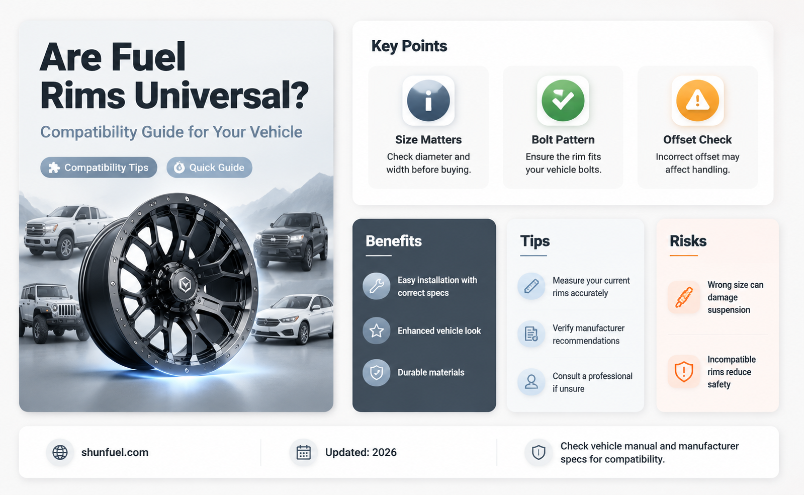 are fuel rims universal