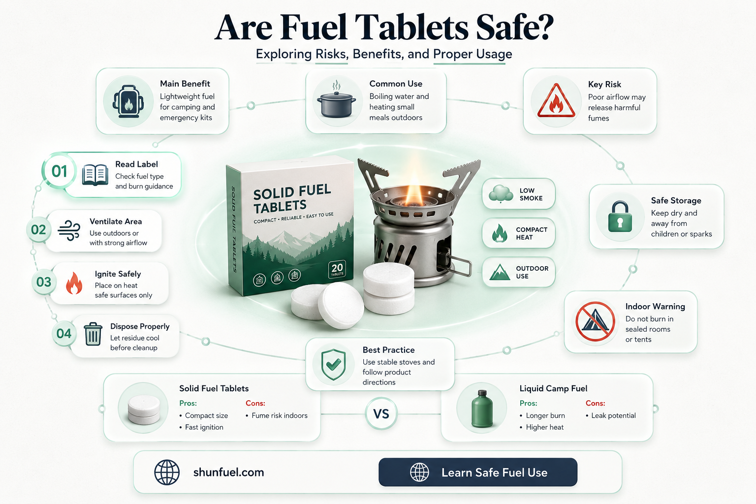 are fuel tablets safe