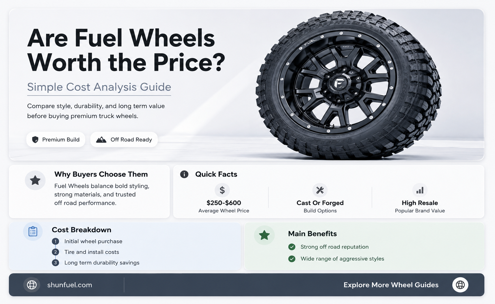 are fuel wheels expensive