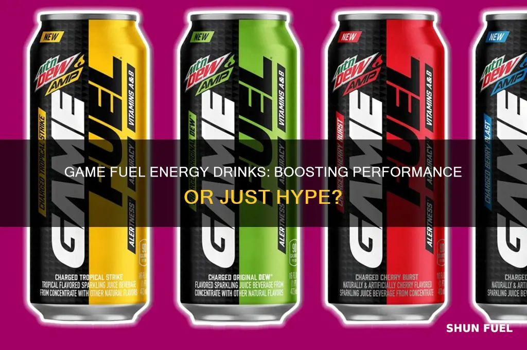 are game fuel energy drinks