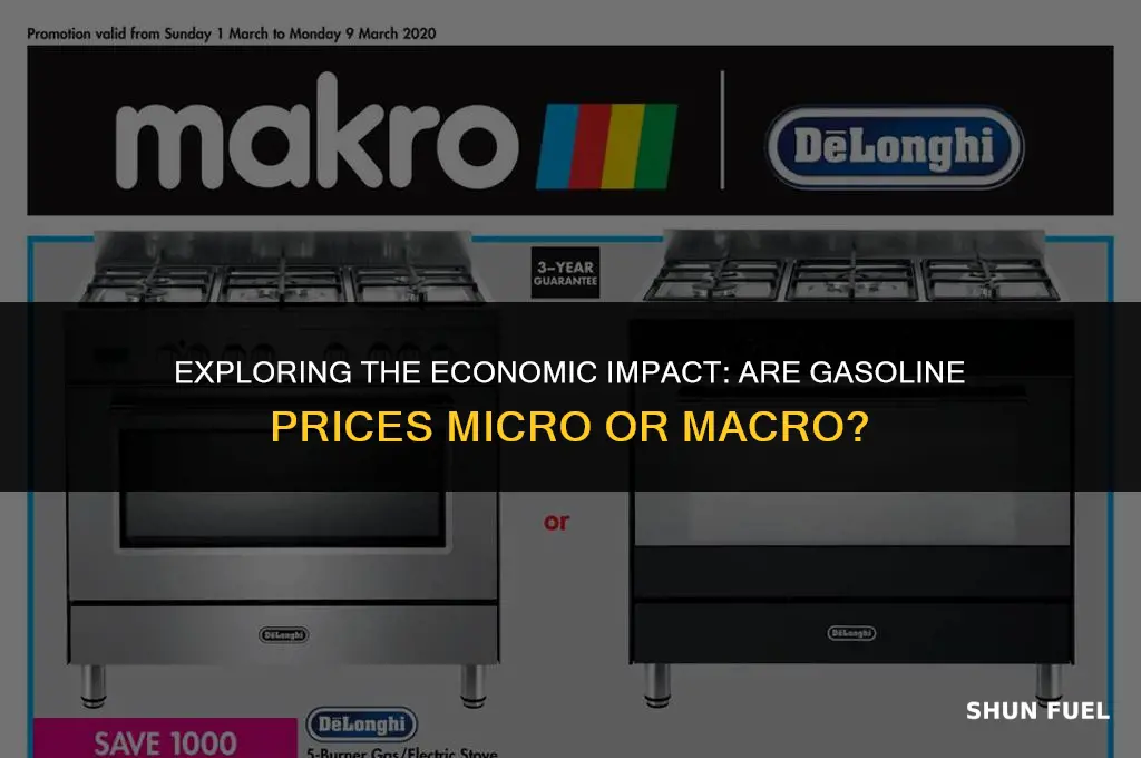 are gasoline price micro or macro