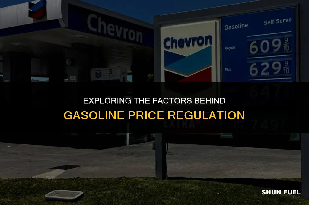 are gasoline prices regulated