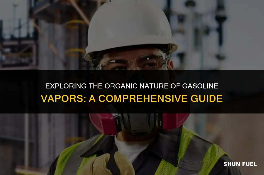 are gasoline vapors organic