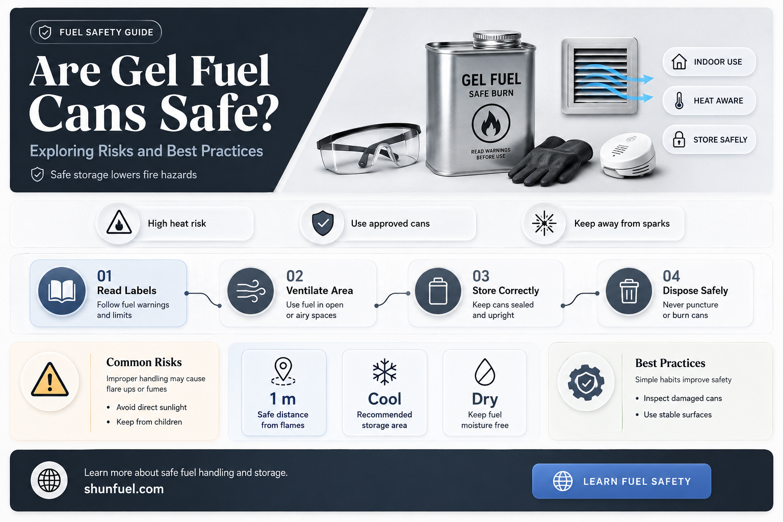 are gel fuel cans safe