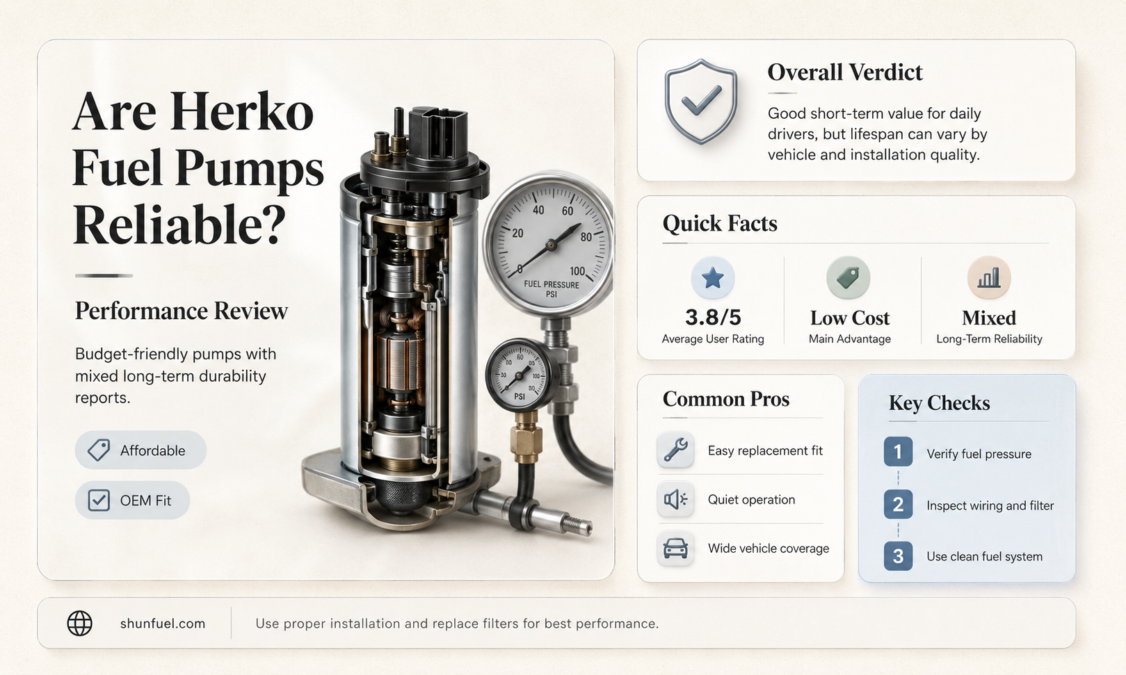 are herko fuel pumps good