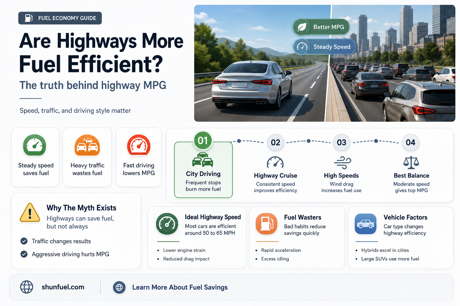 are highways more fuel efficient