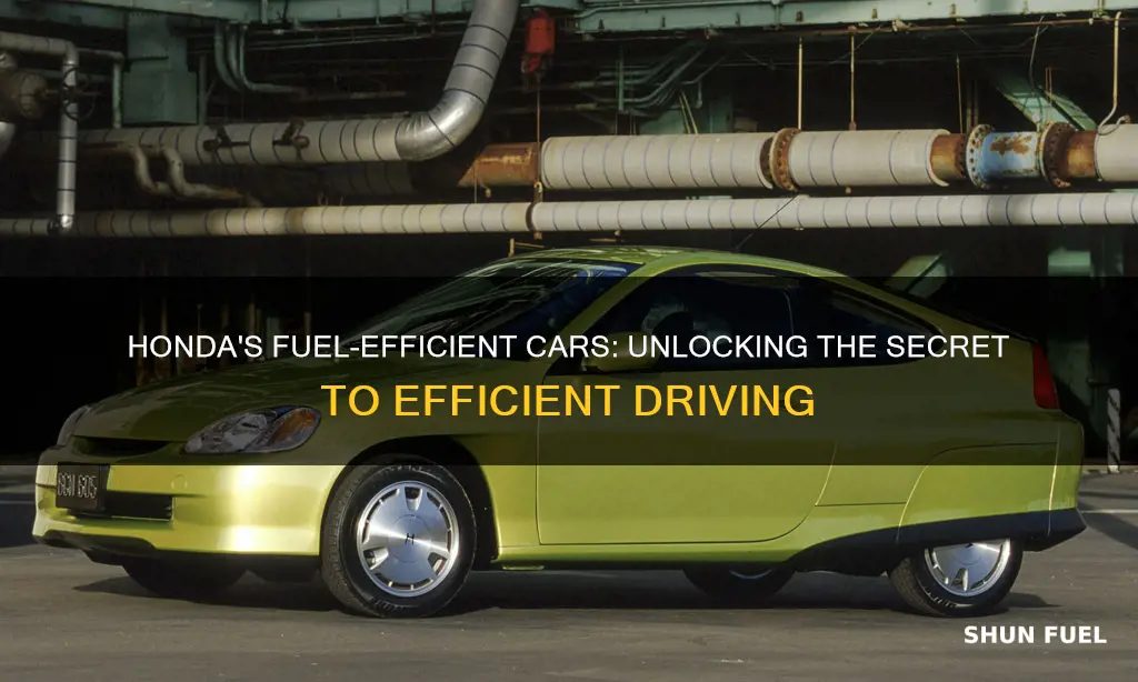 are honda cars fuel efficient