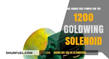 Honda Goldwing 1200 Fuel Pump Solenoid: Function and Compatibility Explained