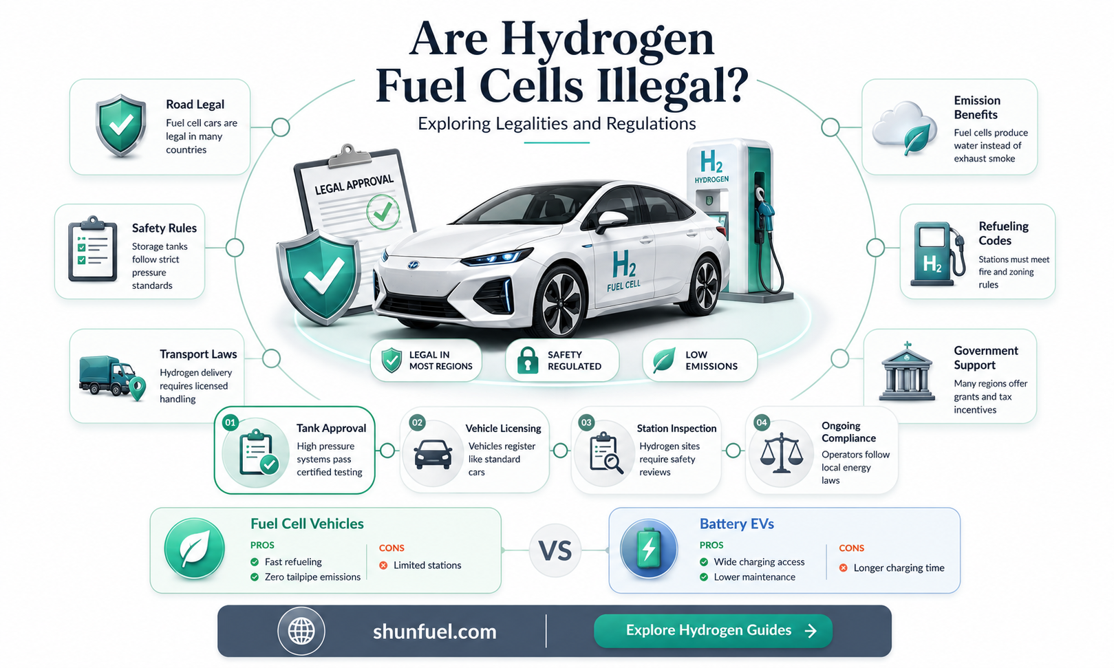 are hydrogen fuel cells illigal