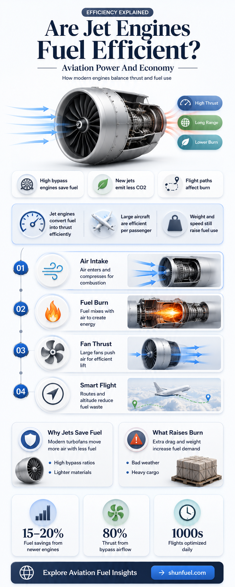 are jet engines fuel efficient