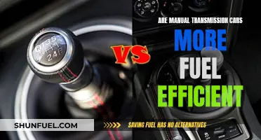 Manual Transmission: Fuel Efficiency Advantage or Myth?