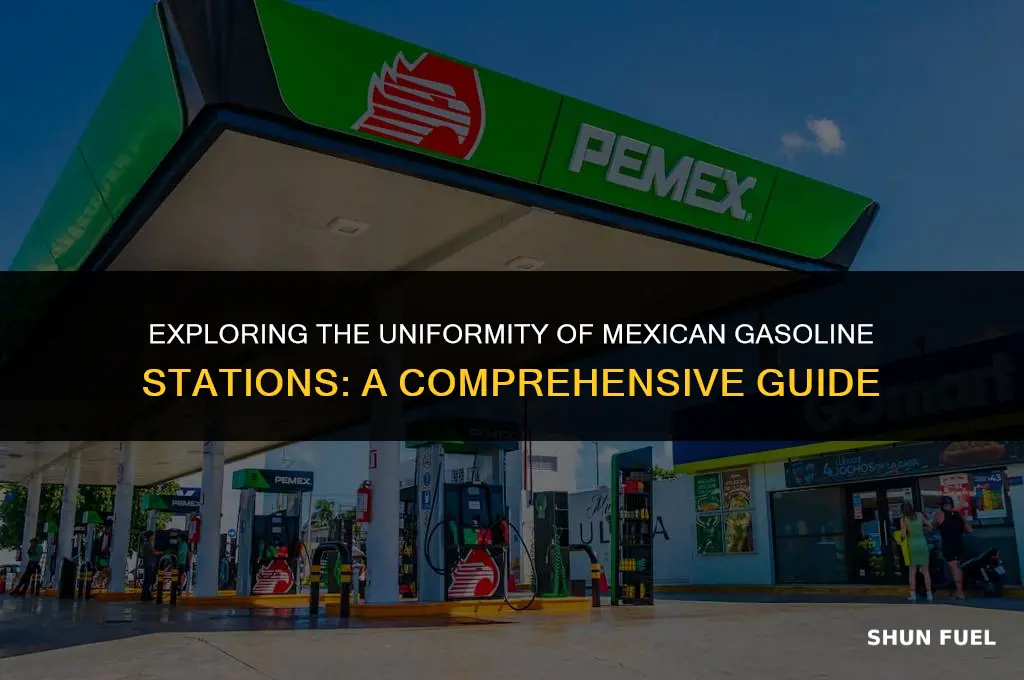 are mexican gasoline stations the same