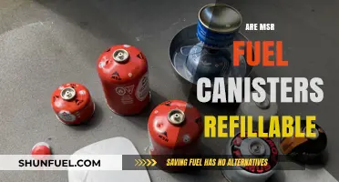 Can You Refill MSR Fuel Canisters? A Comprehensive Guide