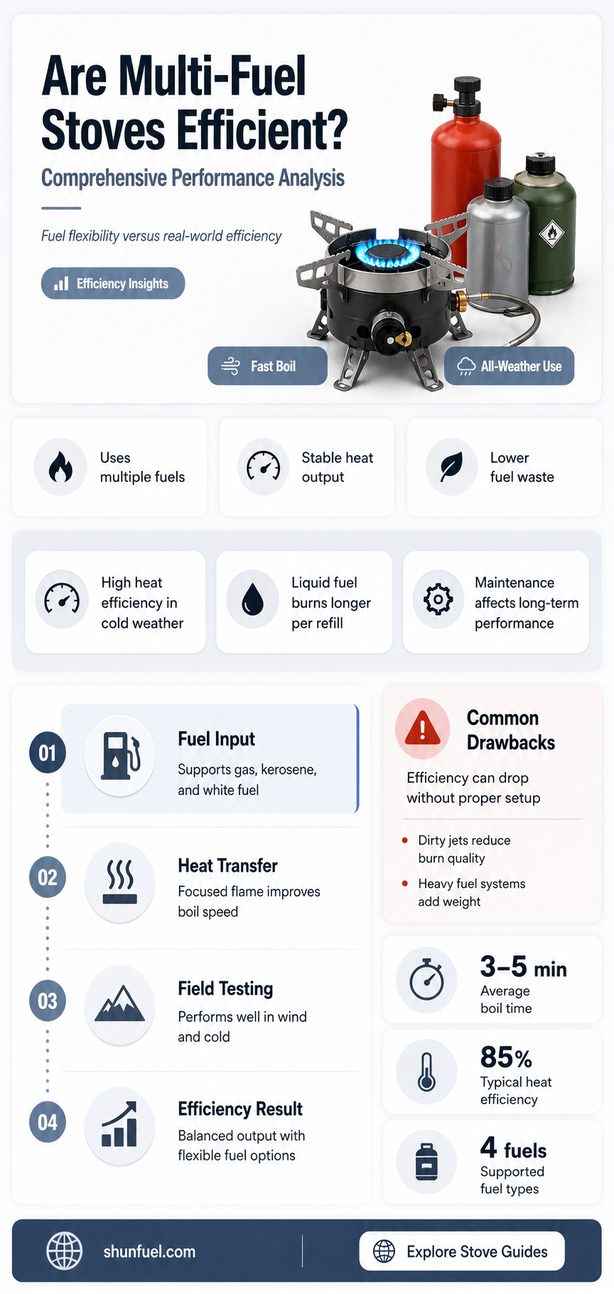 are multi fuel stoves efficient
