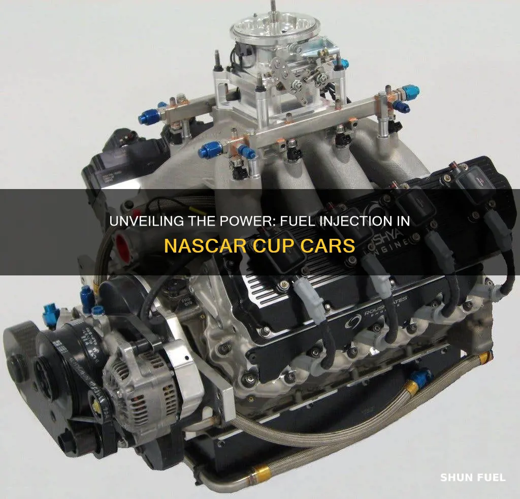 are nascar cup cars fuel injected