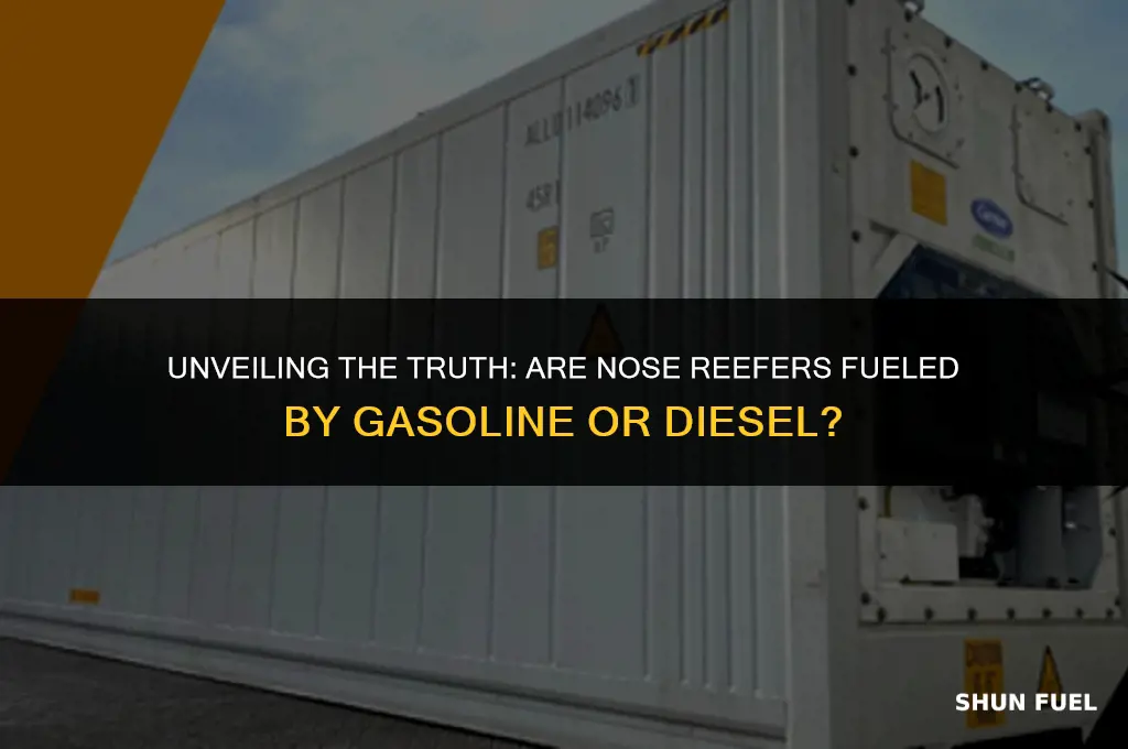are nose reefers gasoline or diesel