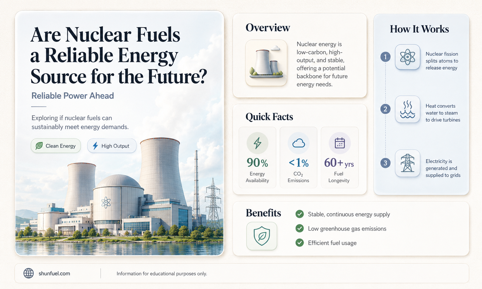are nuclear fuels reliable