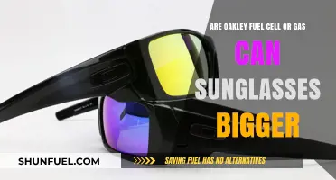 Oakley Fuel Cell vs. Gas Can: Which Sunglasses Are Bigger?