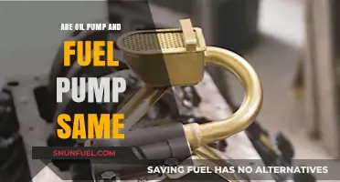 Oil Pump vs. Fuel Pump: Understanding Their Distinct Roles in Engines