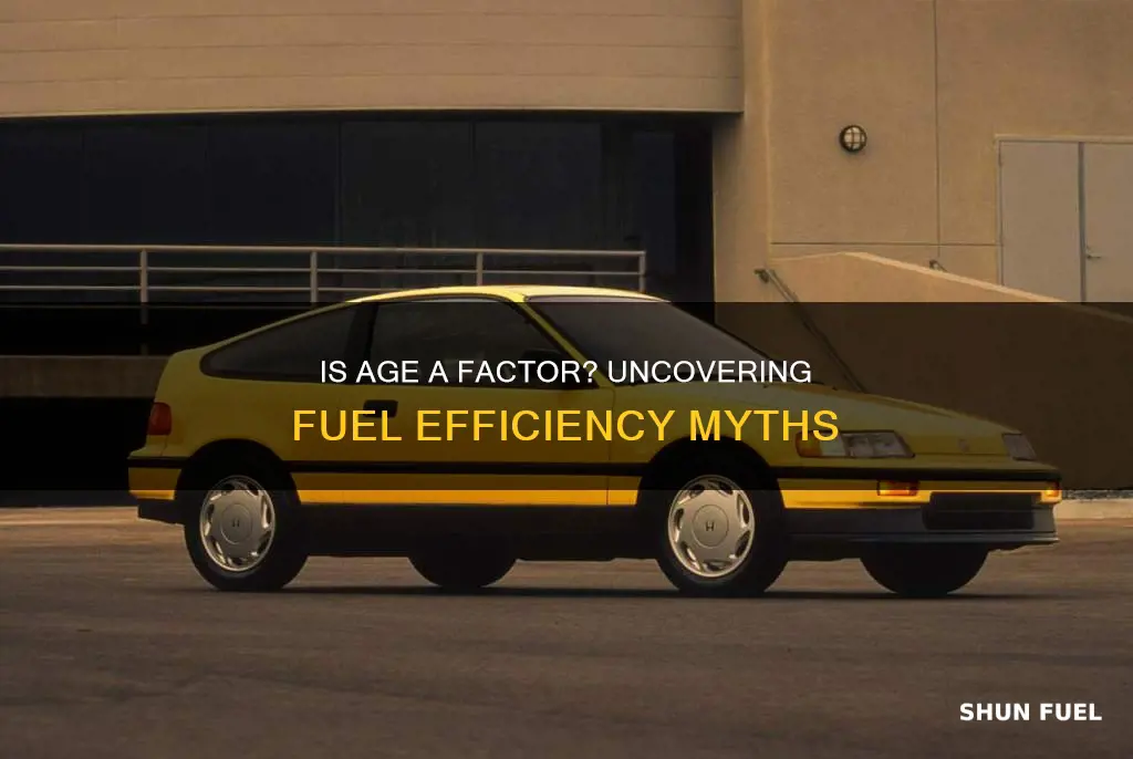 are older cars less fuel efficient