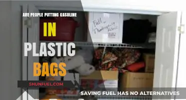Unsafe Fuel Storage: The Dangers of Gasoline in Plastic Bags